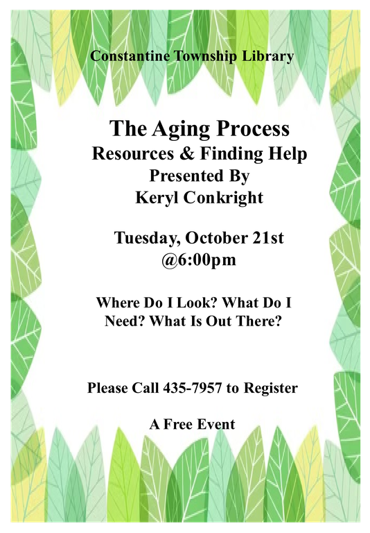 The Aging Process:Resources & Finding Help