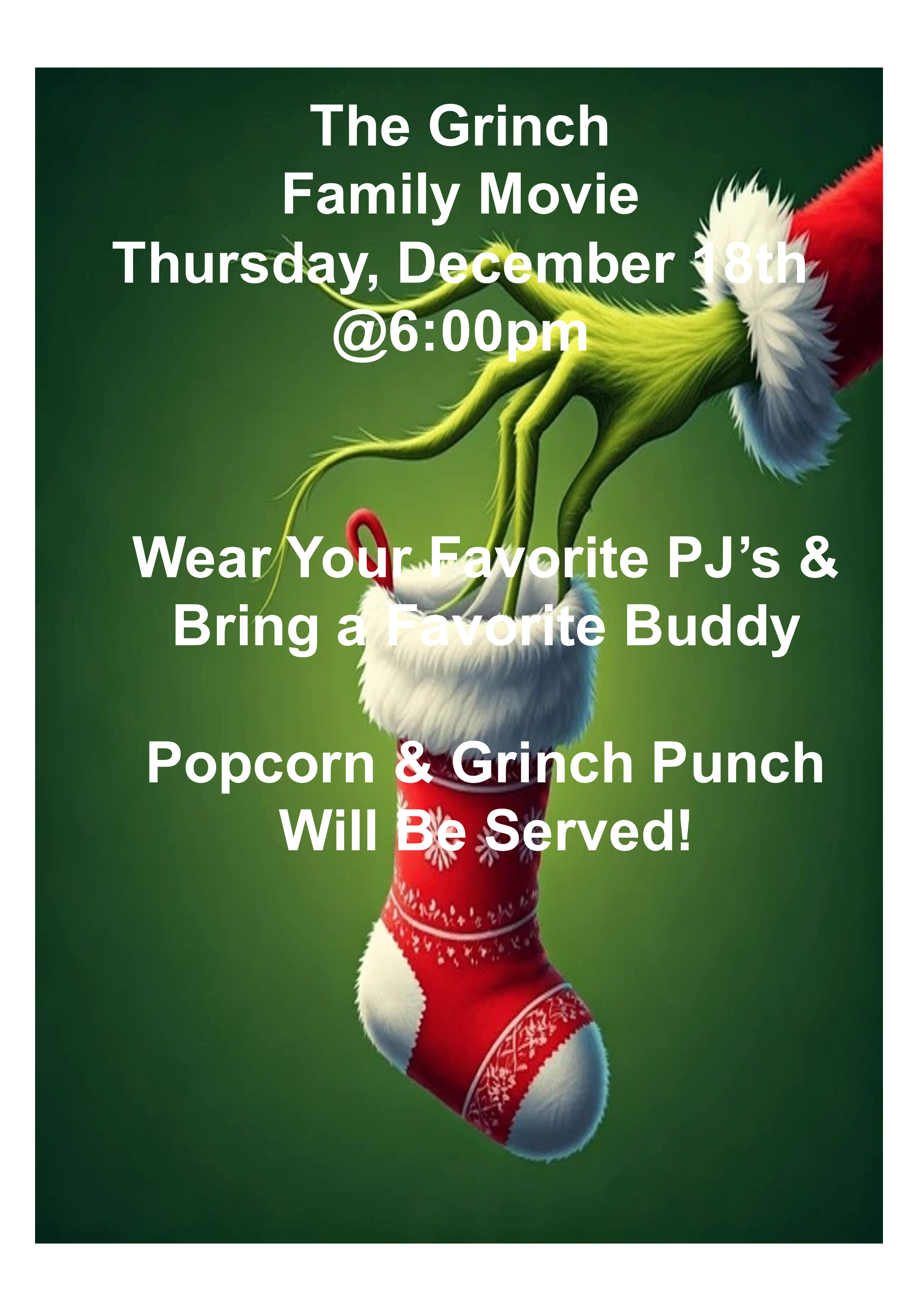 The Grinch Movie Night