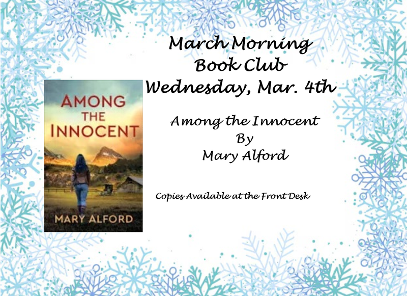 March Morning Book Club