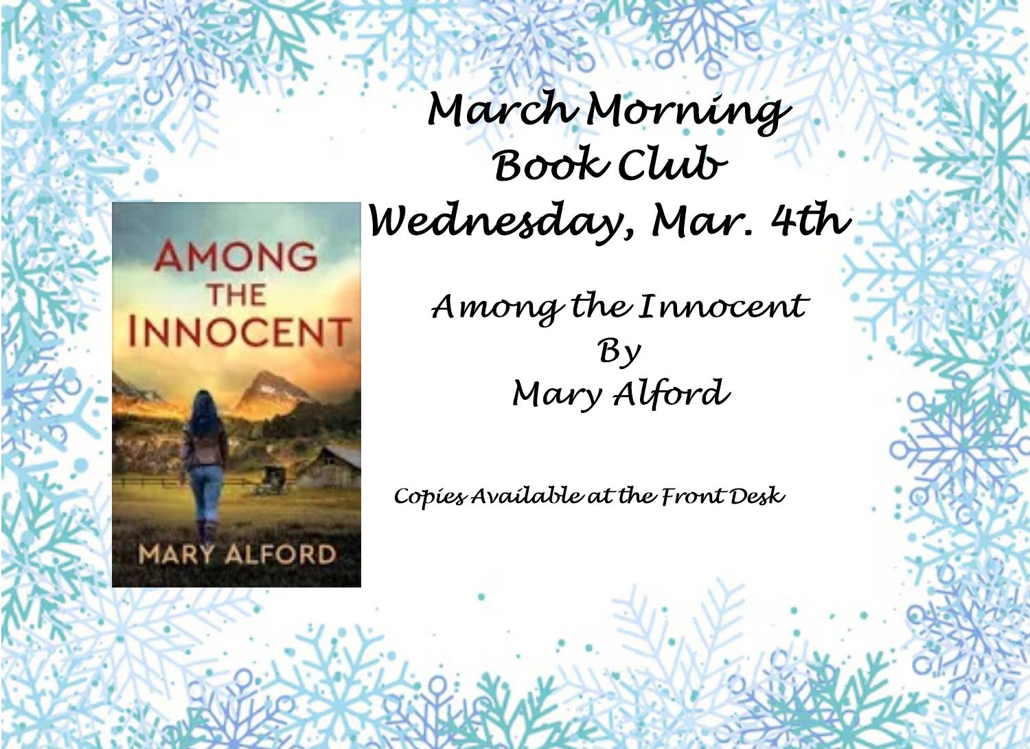 March Morning Book Club