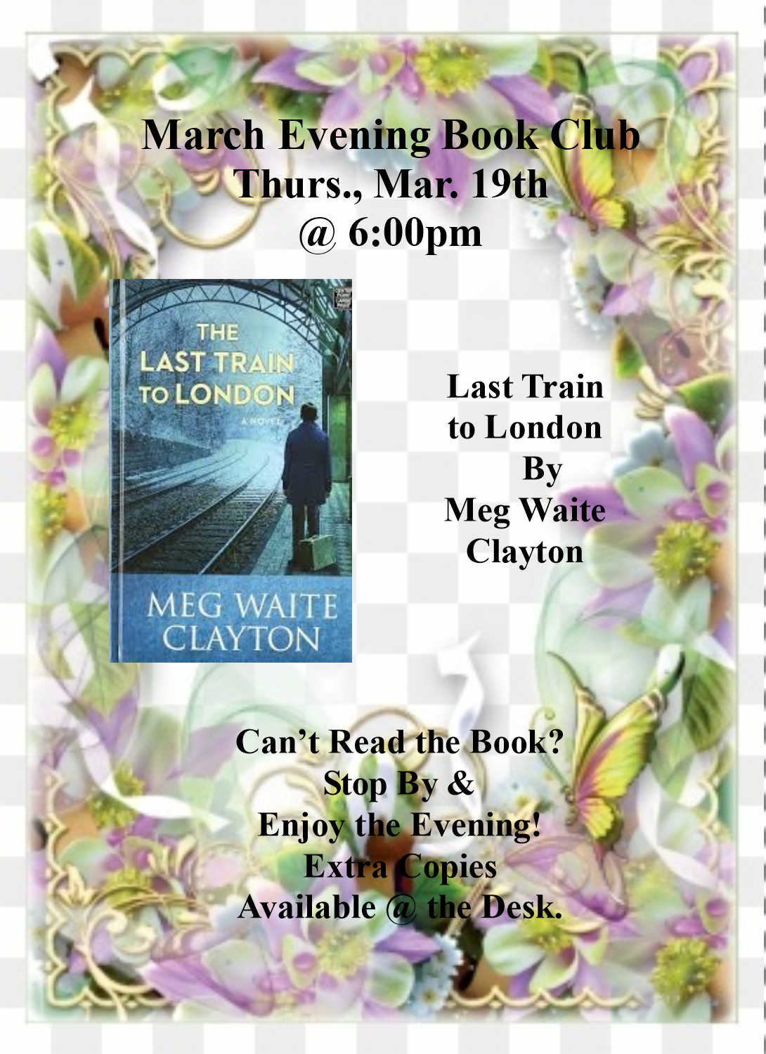 March Evening Book Club