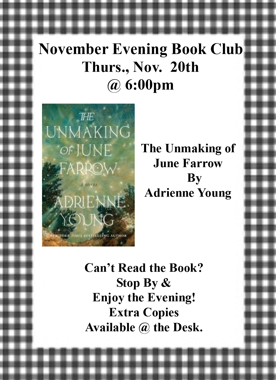 November Evening Book Club