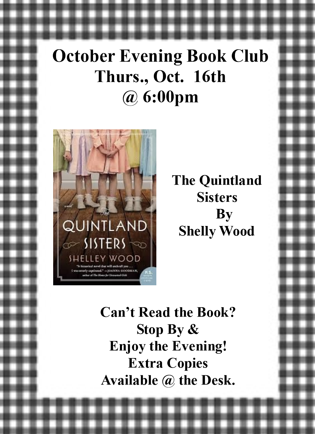 October Evening Book Club