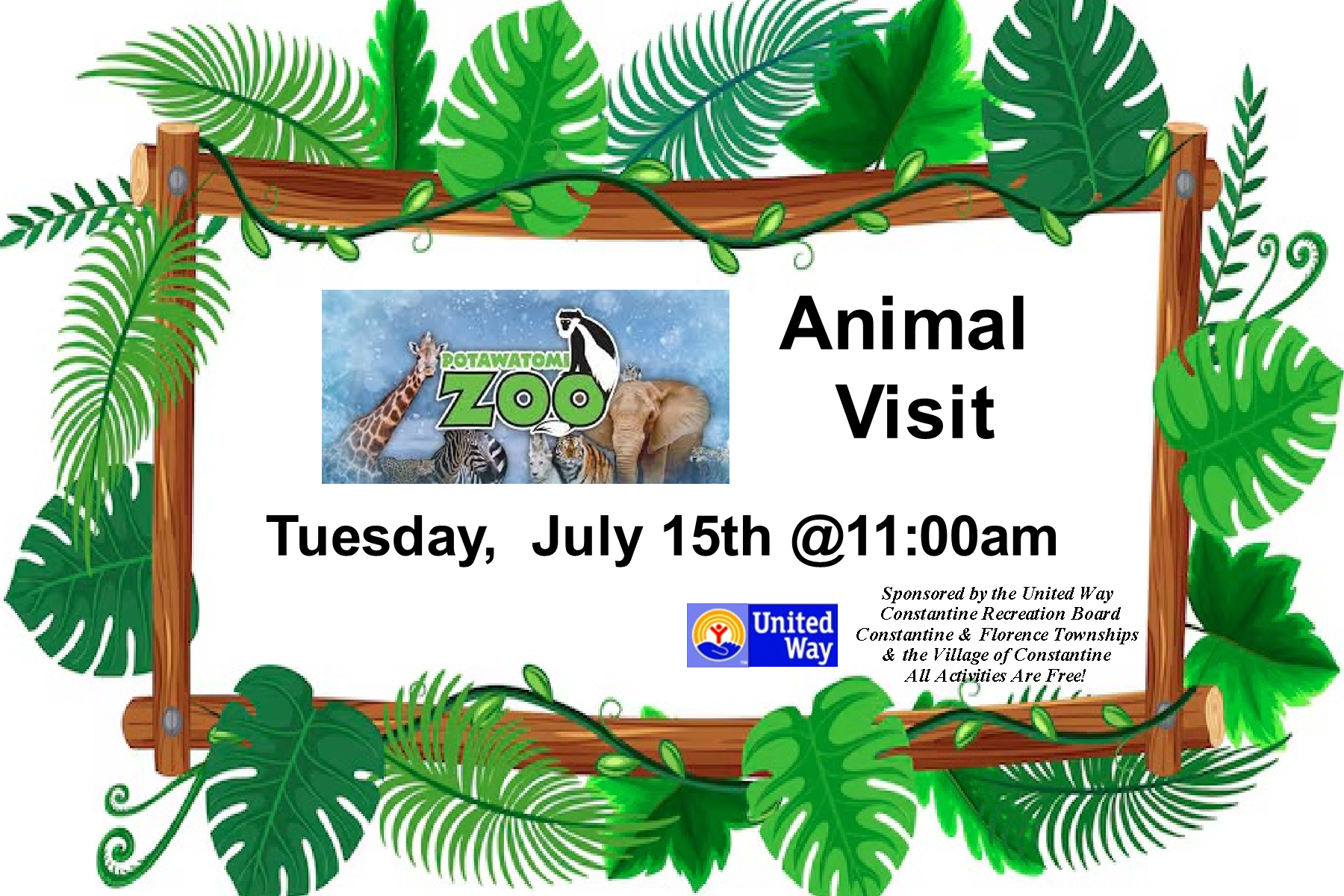 Potawatomi Zoo Animal Visit